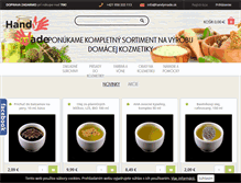 Tablet Screenshot of handymade.sk